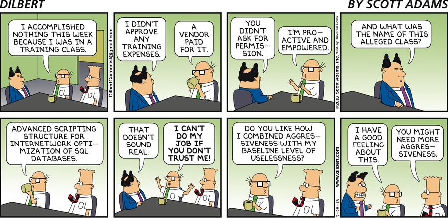 Dilbert Cartoon